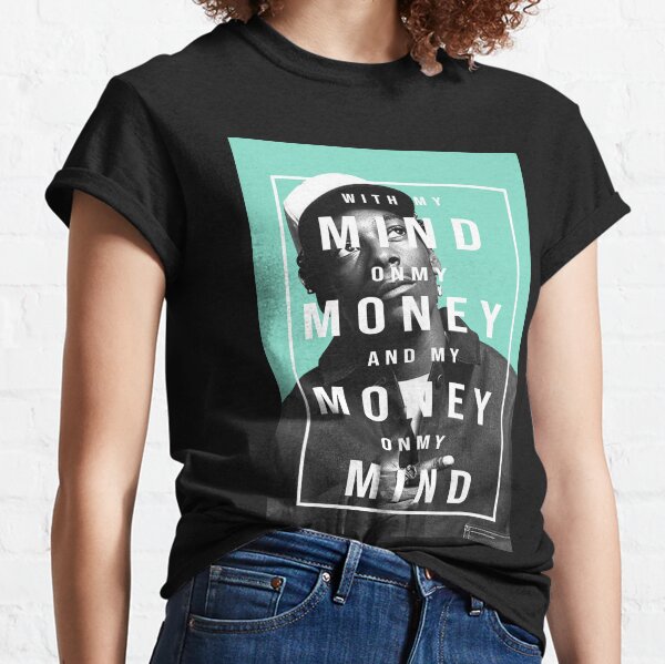 Snoop Dogg Männergeld in meinem Kopf Weiß verzweifelt Classic T-Shirt