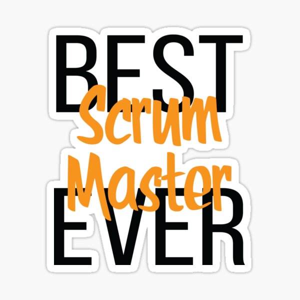 Item preview, Best Scrum Master Ever designed and sold by ProjectX23.