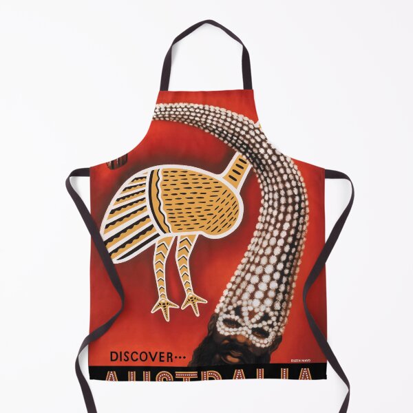 Item preview, retro classic Discover Australia poster designed and sold by CorasPosters.