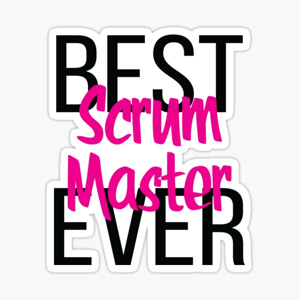 Item preview, Best Scrum Master Ever designed and sold by ProjectX23.