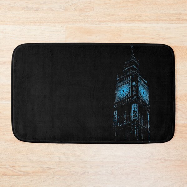 Item preview, Minimalistic Blue Big Ben  designed and sold by pelagio.