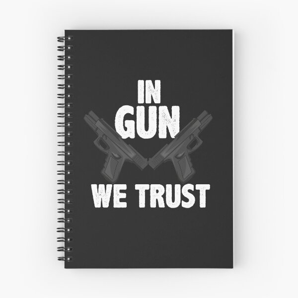 Item preview, GUN LOVER: In Gun We Trust designed and sold by woormle.