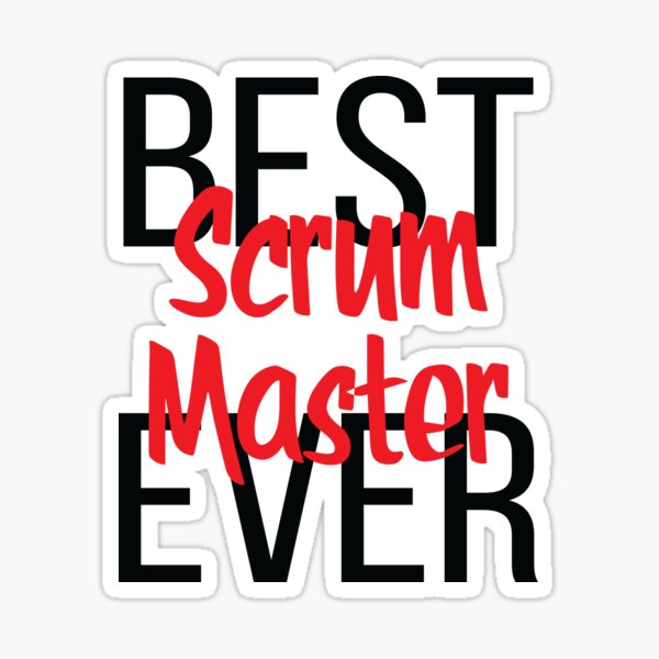 Item preview, Best Scrum Master Ever designed and sold by ProjectX23.