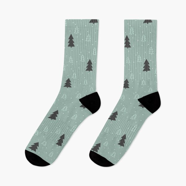 Item preview, Snowy Forest Teal designed and sold by Vaeya.