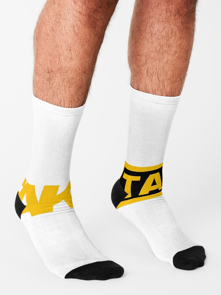 Fake It Yellow Socks