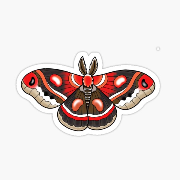 Moth Sticker