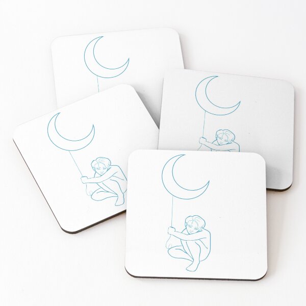 Item preview, the boy with the moon balloon designed and sold by Lexolasart.