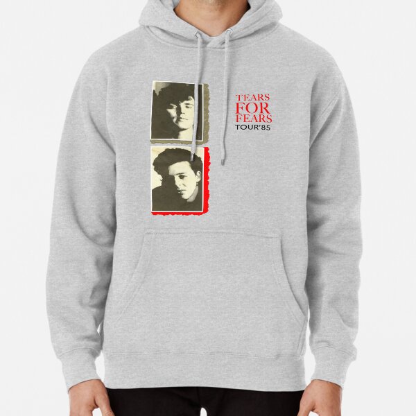 Tears for Fears 1985 Vintage 80s New Wave Synth Pop Band Tour Pullover Hoodie