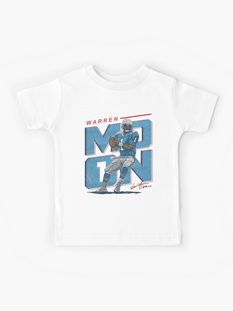 Warren Moon Houston Throwbacks Kids T-Shirt