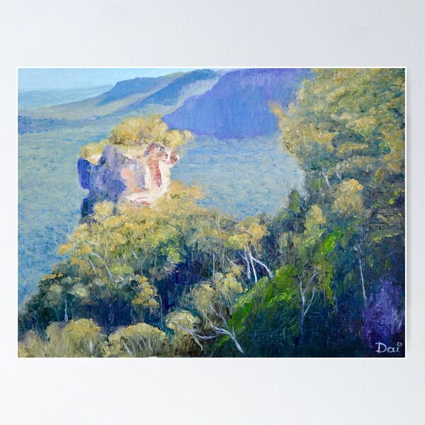 Item preview, Orphan Rock at Katoomba in Australia's Blue Mountains designed and sold by Dai Wynn Fine Art.