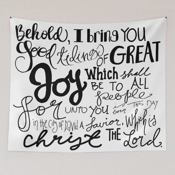 Item preview, Luke 2:10-11 designed and sold by ChandlerLasch.