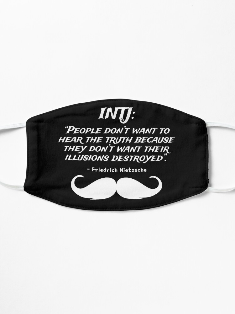 INTJ Nietzsche Quote T-Shirt, INTJ Mask, Myers Briggs, Typology, MBTI, Personality  Type Poster for Sale by IdeaPangea