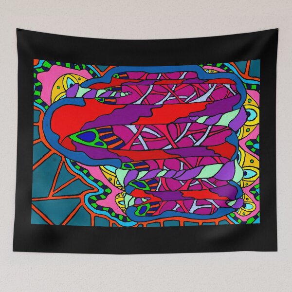 Item preview, Cavern: Psychedelic Painting designed and sold by M-Macabre.