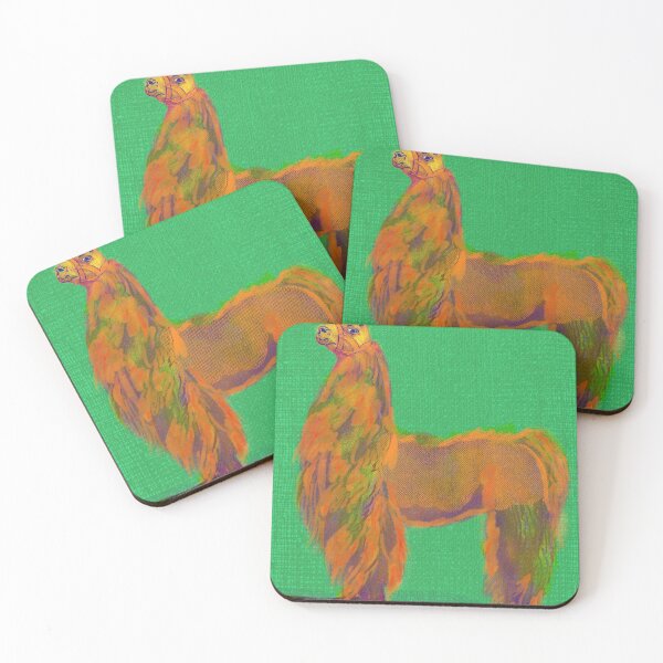 Item preview, Llama Suspiciosa (Verde) designed and sold by FrenchTip.