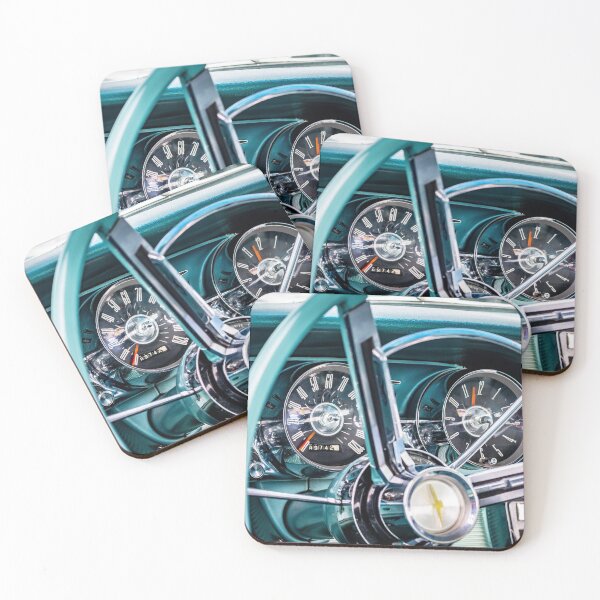 Item preview, Classic Car Steering Wheel and Dashboard Cluster. designed and sold by shirtdan.