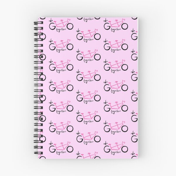 Item preview, We go together - pink designed and sold by Tandem Celebrations.
