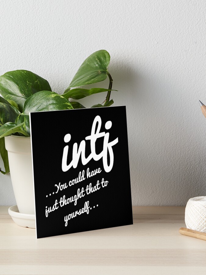 INTJ Nietzsche Quote T-Shirt, INTJ Mask, Myers Briggs, Typology, MBTI, Personality  Type Poster for Sale by IdeaPangea