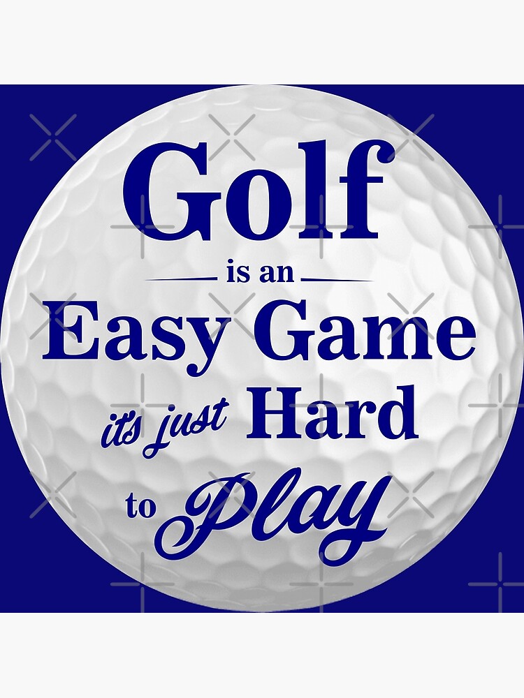 GOLF IS HARD free online game on