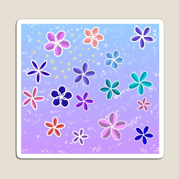 Item preview, Dip dye Rainbow flowers  designed and sold by LunaAngelRose.