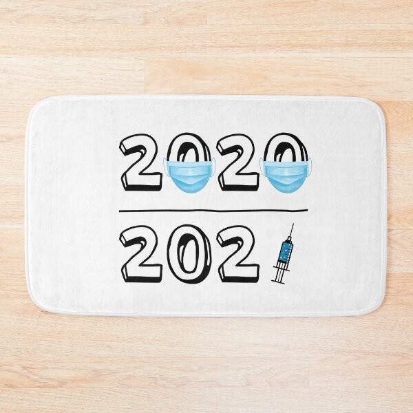 Item preview, Copy of Funny Happy New Year 2021 vs 2020 Vaccine Syringe designed and sold by Saad Akchich.