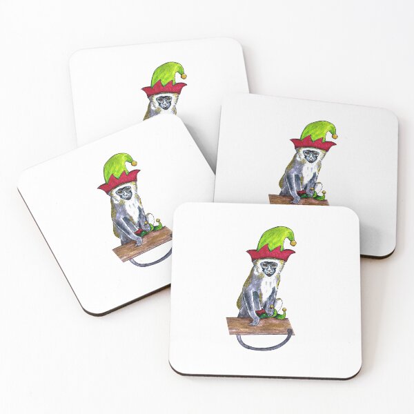 Item preview, Christmas Elf Monkey designed and sold by CandissD.