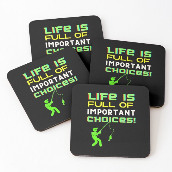 Item preview, life is full of important choices fishing designed and sold by trendofstory.