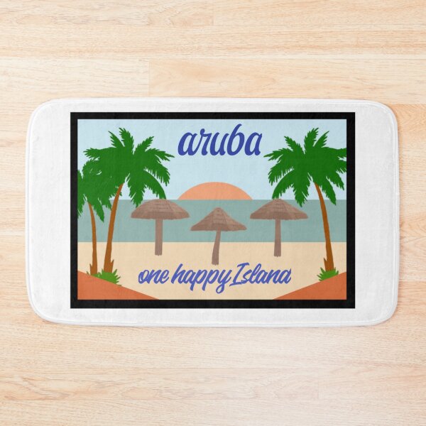 Item preview, Aruba one happy island designed and sold by Fiona Shorts.