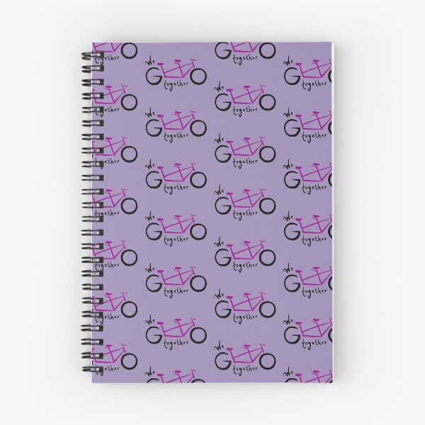 Item preview, We go together - fuchsia  designed and sold by Tandem Celebrations.