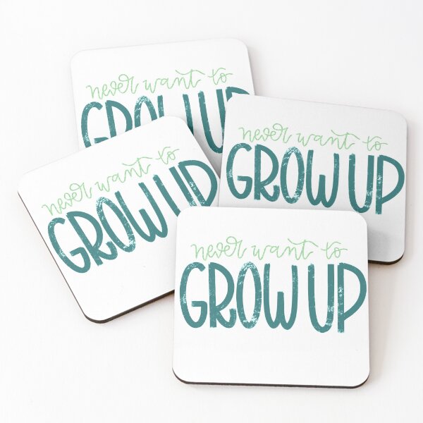 Item preview, never want to grow up designed and sold by jdesigns-.