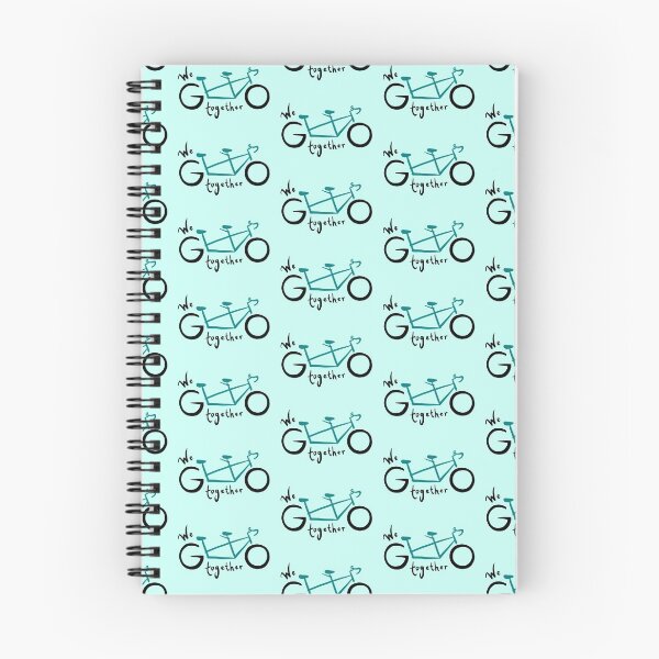 Item preview, We go together - teal designed and sold by Tandem Celebrations.