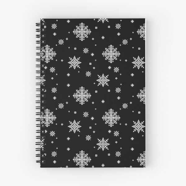 Item preview, Black & White Knit Snowflakes designed and sold by AlyssaBat.