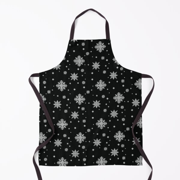 Item preview, Black & White Knit Snowflakes designed and sold by AlyssaBat.