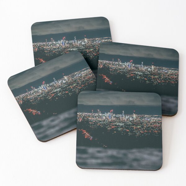 Item preview, Brisbane City at night designed and sold by MrHenryH.