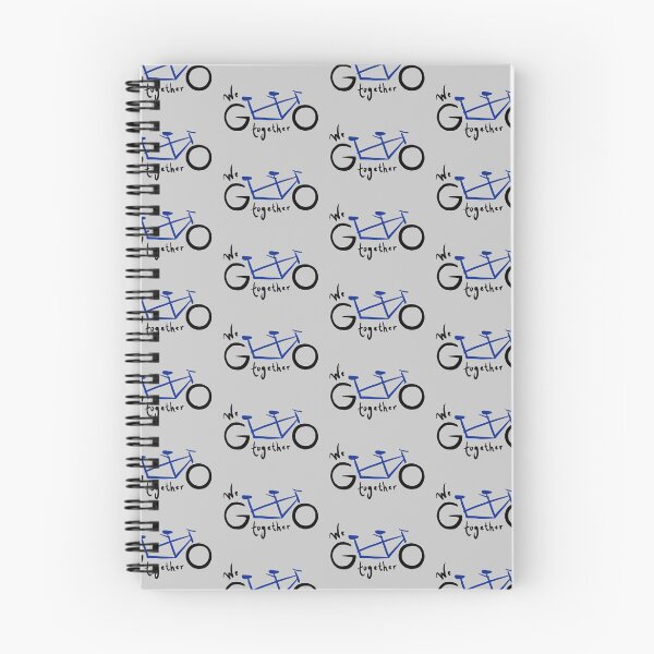 Item preview, We go together - blue designed and sold by Tandem Celebrations.