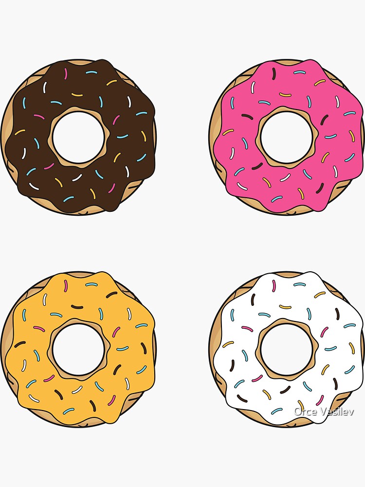 Tasty Donuts Pattern by Orce