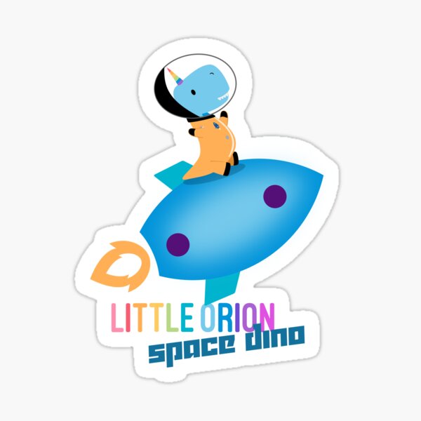 Item preview, Little Orion Space Dino Nebula designed and sold by LittleOrionShop.
