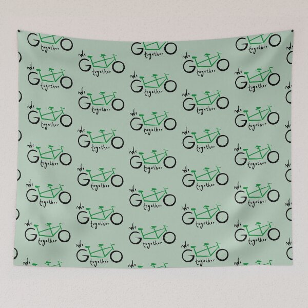 Item preview, We go together - green designed and sold by Tandem Celebrations.