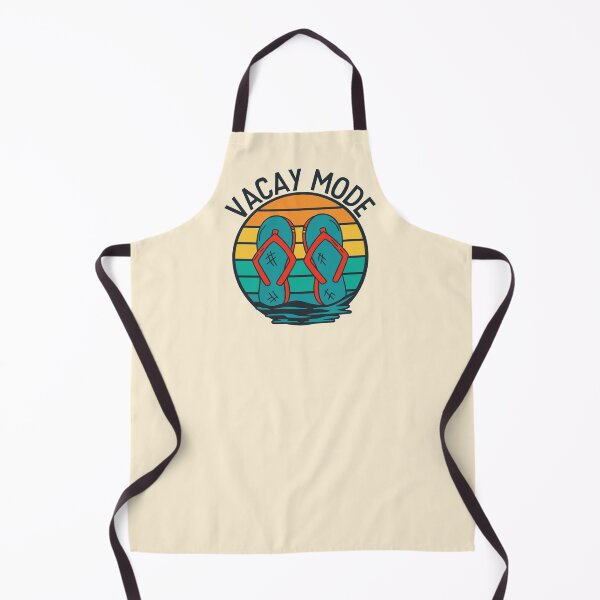 Item preview, Vacay Mode | Fun Flip Flop Vacation Emblem designed and sold by SLAG-Creative.