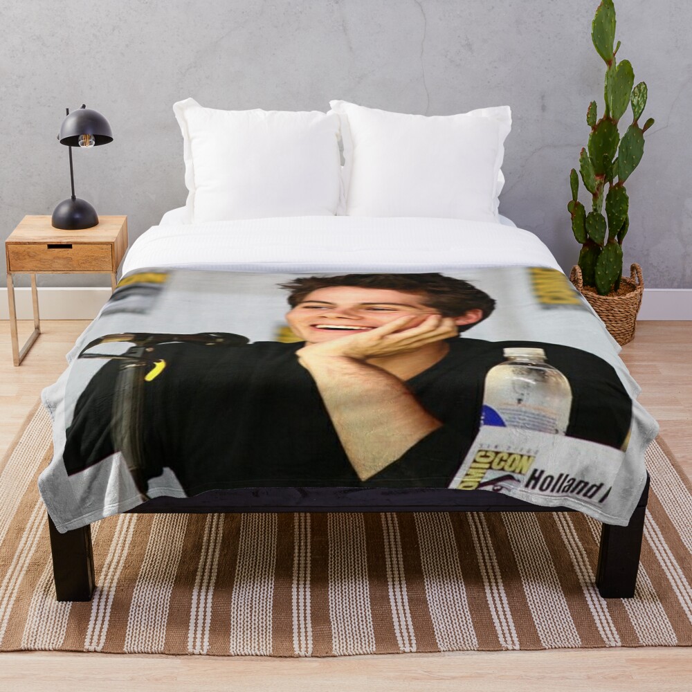 "Dylan O'Brien " Throw Blanket for Sale by itssemma0504 Redbubble