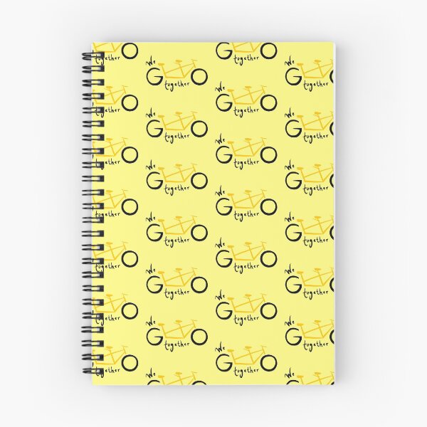 Item preview, We go together - yellow designed and sold by Tandem Celebrations.