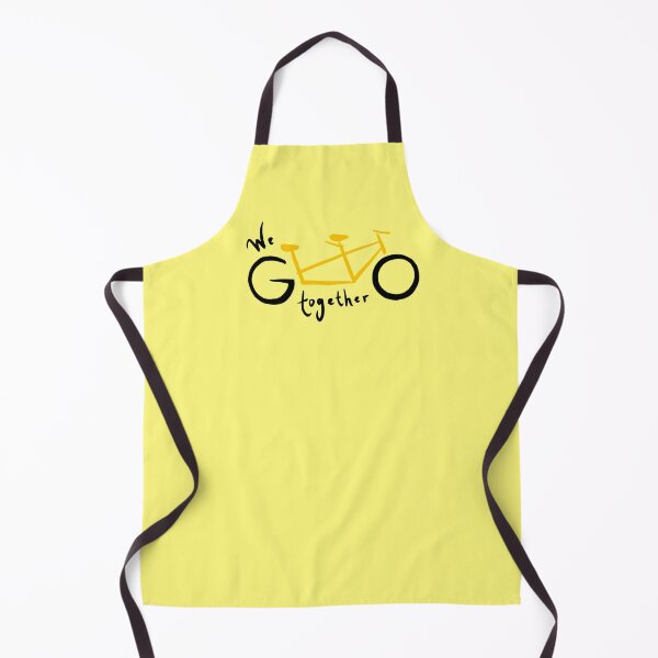 Item preview, We go together - yellow designed and sold by Tandem Celebrations.