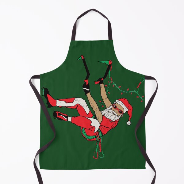 Item preview, Ice Climbing Santa Claus designed and sold by artbyadeline.