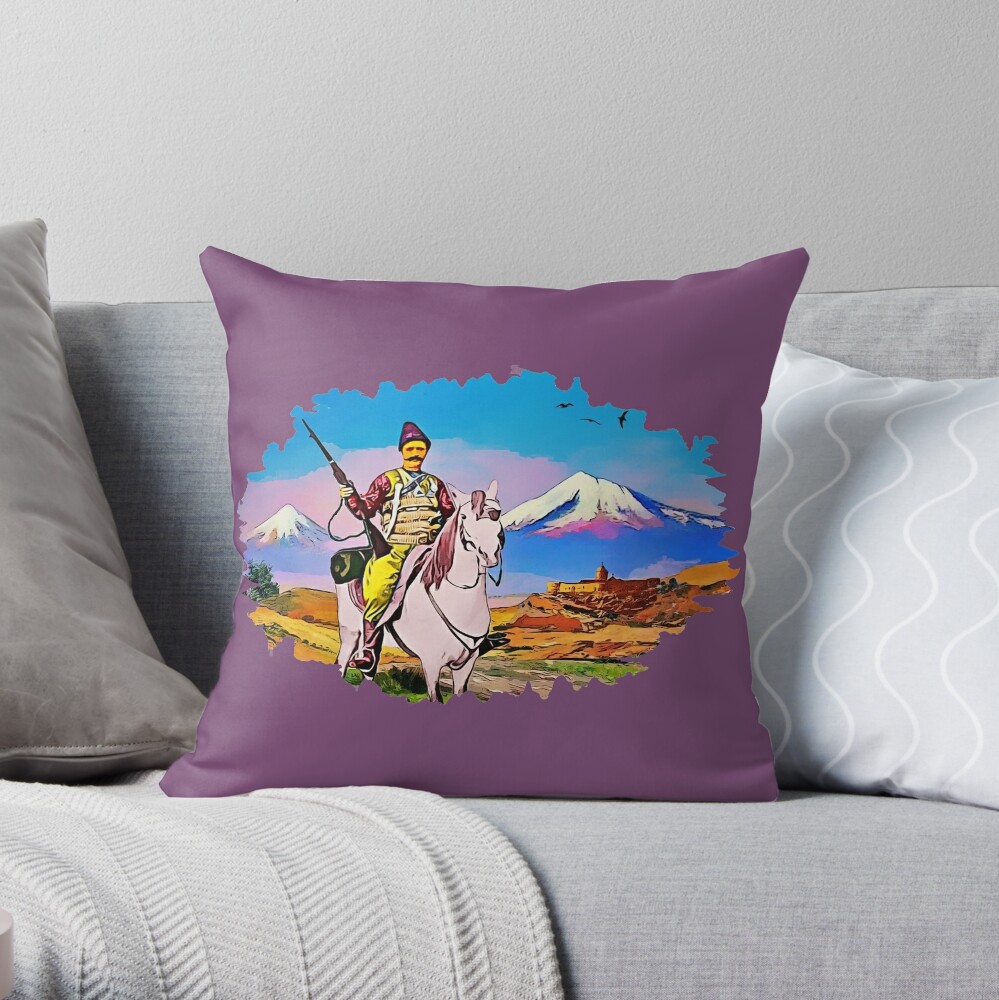 Item preview, Throw Pillow designed and sold by yerevanstore.