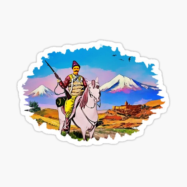Andranik Ozanian Անդրանիկ Օզանեան Sticker