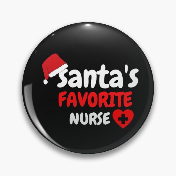 Item preview,  SANTA'S FAVORITE NURSE Christmas gift for nurse santa Claus designed and sold by shivani21061993.
