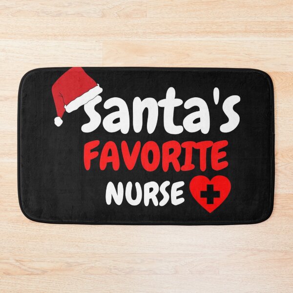 Item preview,  SANTA'S FAVORITE NURSE Christmas gift for nurse santa Claus designed and sold by shivani21061993.