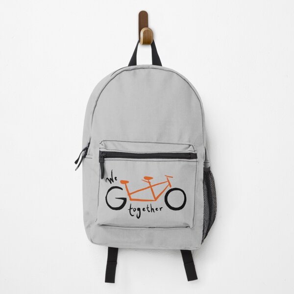 Item preview, We go together - orange  designed and sold by Tandem Celebrations.