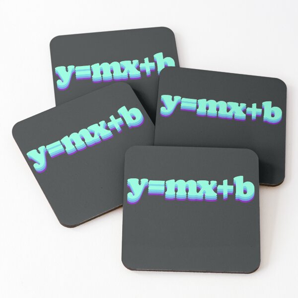 Item preview, y = mx + b, y mx b Slope Intercept designed and sold by Chubuter.