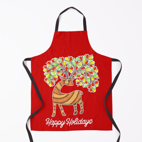 Item preview, Adorable Folk art reindeer designed and sold by Prita-D.