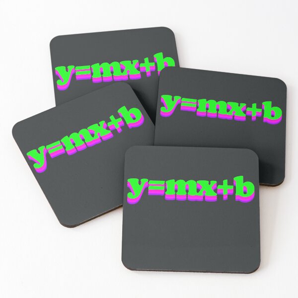 Item preview, y = mx + b, y mx b Slope Intercept Zombie Green designed and sold by Chubuter.